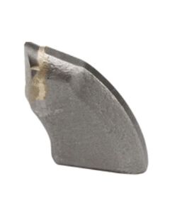 Carbide inserted round tooth
